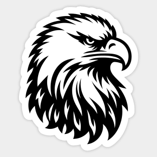 Bald Eagle Head Sticker